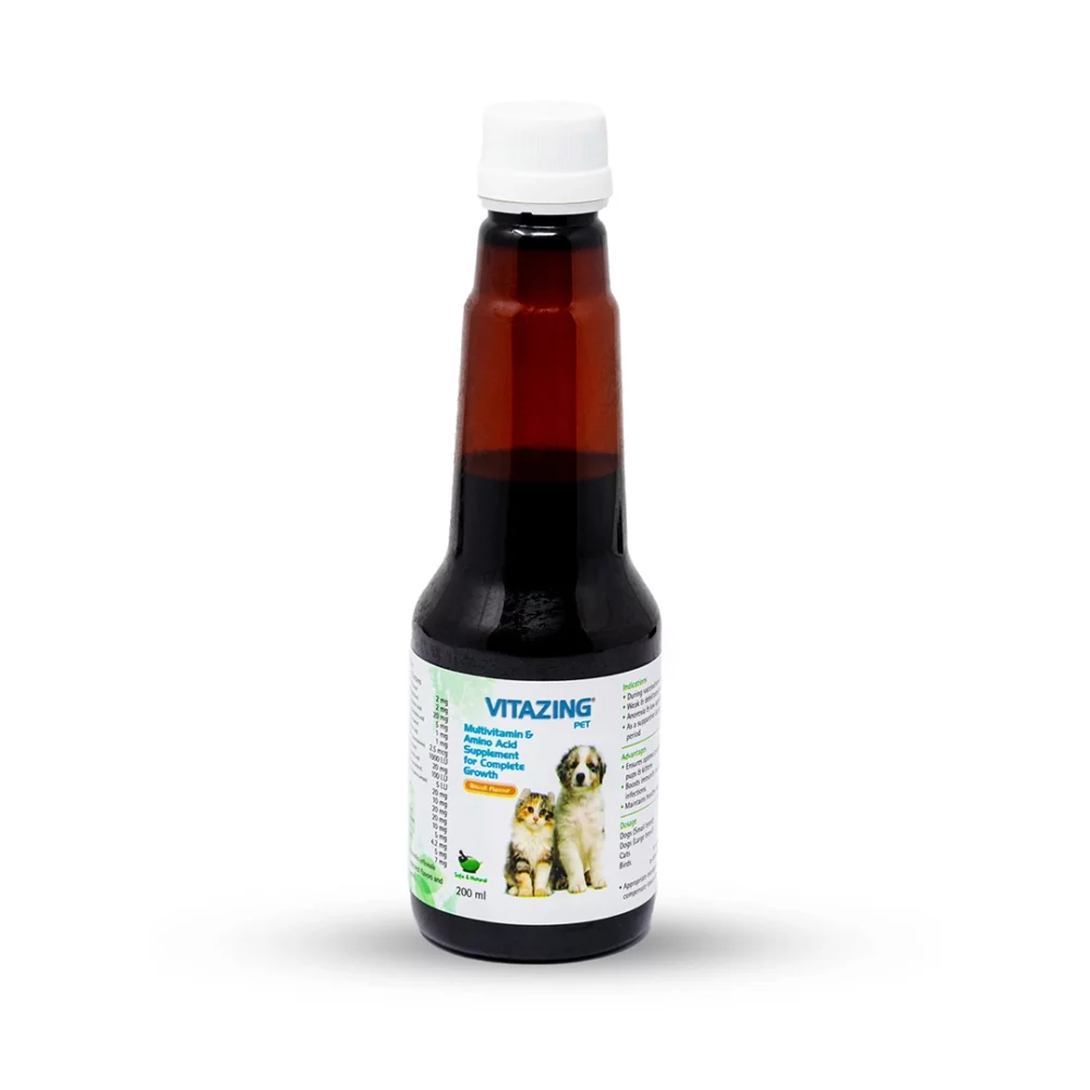 Vitazing Pet Multivitamin Syrup for Dogs & Cats